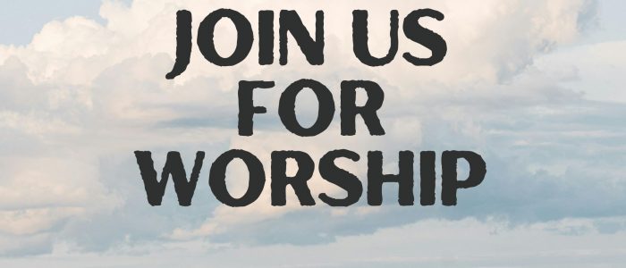 Blue Green & Black Simple Bright Church Sunday Worship Presentation